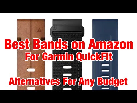 Best Bands on Amazon for Garmin QuickFit Watches - Epix/Pro, Fenix 7S/7/7X/Pro, Instinct 2X, 965