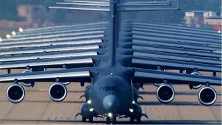 China’s Y-20 aircraft make rare joint appearance