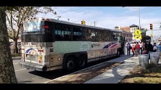 NJ Transit 166 Cresskill (MCI D4000 Jersey Cruiser #7651)