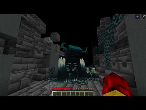 Saitama VS Warden - Minecraft