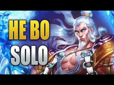 SMITE Ranked Conquest - He Bo Solo | Warlocks Build!