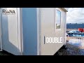 Man Builds Amazing DIY Container House | Low-Cost Housing Start to Finish by Rana portable cabin