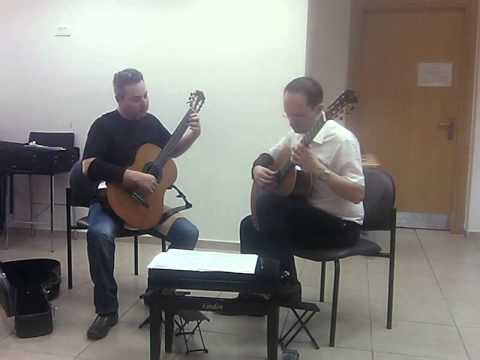 Denis Azabagic teaches Songe Capricorne by Roland Dyens