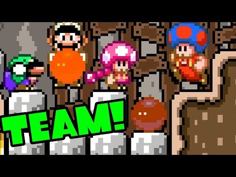 Super Mario Maker 2 Mutliplayer Co-Op Together Online