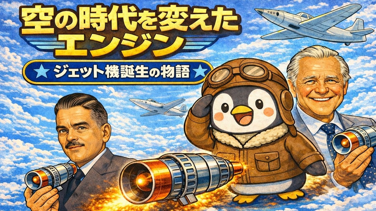 空の時代を変えたエンジン ～ジェットエンジン誕生の物語～