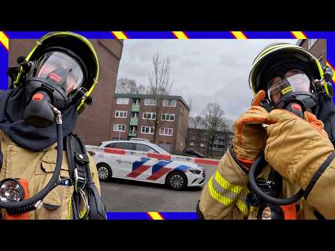 Gaslek gemeld in Ede… maar dít hadden we niet verwacht! 🚒