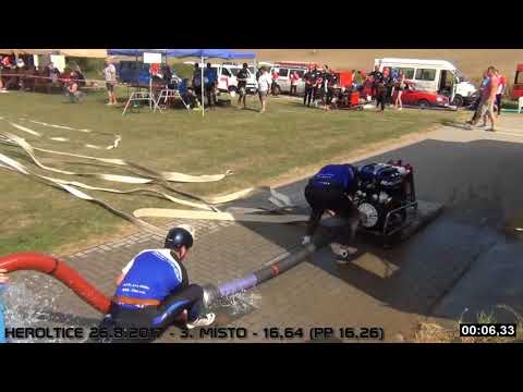 SDH Čikov v Herolticích - 26.8.2017 - 3. místo - 16,62 (PP 16,26)