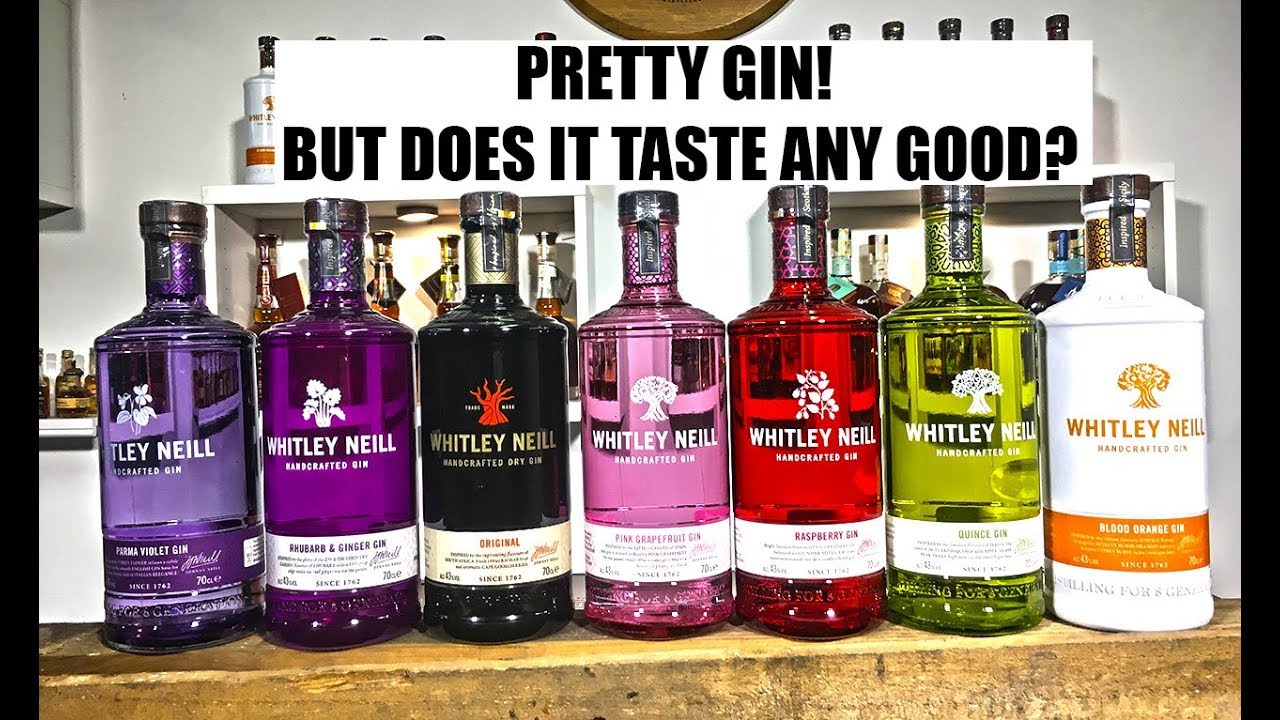 Watch video Whitley Neill Gin Pretty Colours but do they taste good Now Whitley Neill Gin Pretty Colours but do they taste good