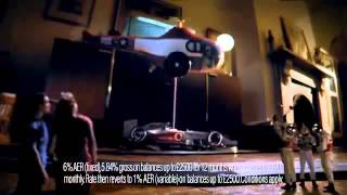 Lewis Hamilton New Scalextric TV Ad Santander McLaren Car Commercial  2013 HD