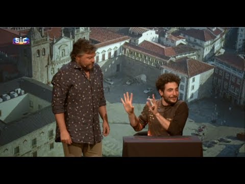 SIC - Terra Nossa - César Mourão e Zé Mágico fazem truque de homenagem a João Félix