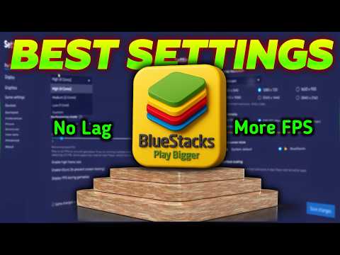 How to Fix Lag in BlueStacks 5 | BlueStacks Best Settings for Low end PC