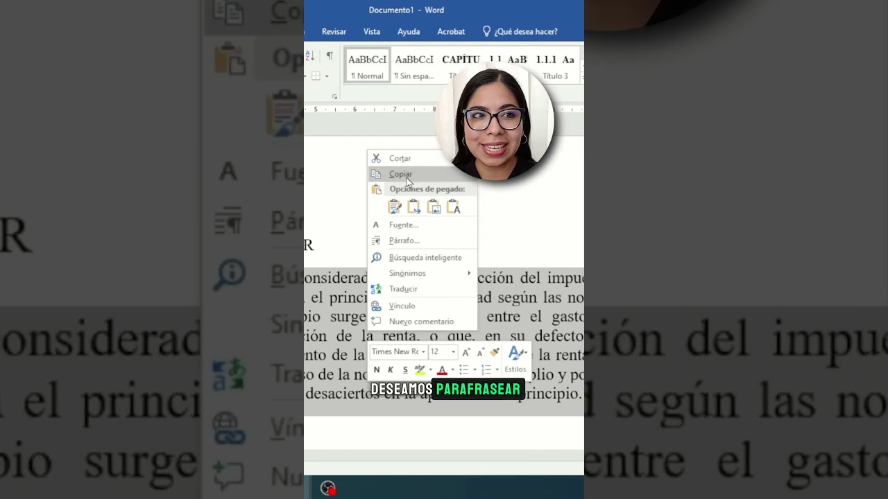Parafraseo de la Tesis con IA