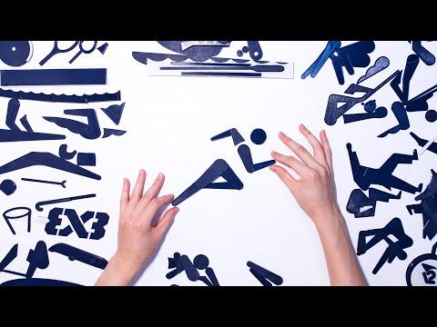 Homemade Tokyo olympics pictogram performance / (2020 도쿄 올림픽 픽토그램)