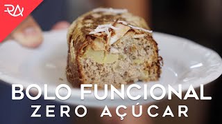Bolo de Maçã Funcional ZERO AÇUCAR para TODO MUNDO - Rafael Aismoto
