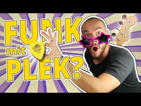 Funk Basslinien mit dem Plektrum klingen 𝒆𝒙𝒕𝒓𝒂 𝒇𝒖𝒏𝒌𝒚