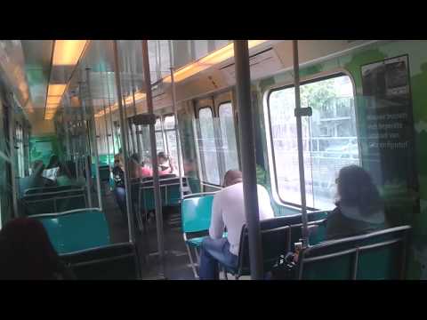 RET Metro Type T (5218) rit op Lijn B tussen Capelsebrug en Alexander