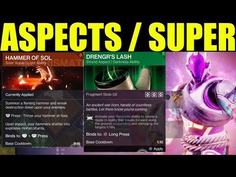 How to unlock destiny 2 prismatic subclass aspects & fragments (Hunter ,titan, warlock) |Final Shape