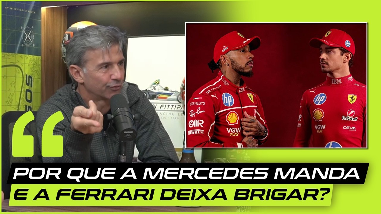 POR QUE A FERRARI NÃO CONSEGUE CONTROLAR OS SEUS PILOTOS? #cortes #pelaspistaspodcast