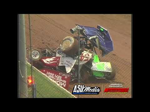 Sprintcars: Jonathon Allard and Richard Morgan Rollover - Archerfield Speedway [Classic]