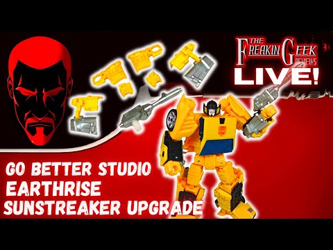 Go Better Studio Earthrise Sunstreaker UPGRADE: EmGo's LIVE Transformers Reviews N' Stuff
