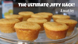 The Best Jiffy Corn Muffin Mix hack - How to make #JIFFY taste just like homemade #mansaqueen #hack