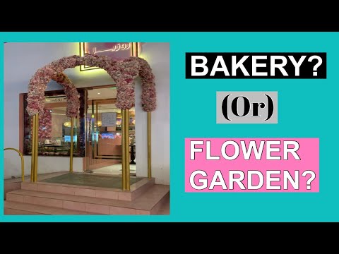 Bakery (or) Flower garden??? #rosellebakery #bakery #chocolate #muscat #roselle