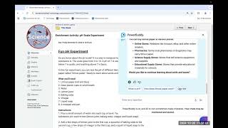 PowerBuddy for Learning: Student Chat Assistant