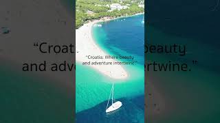 Have you ever visited beautiful Croatia? 🇭🇷❤️ #travel #traveltips #europe #croatia
