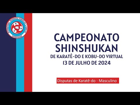 Campeonato Virtual Karate e Kobudo Shinshukan Jul24 - Resultado Karate Masculino