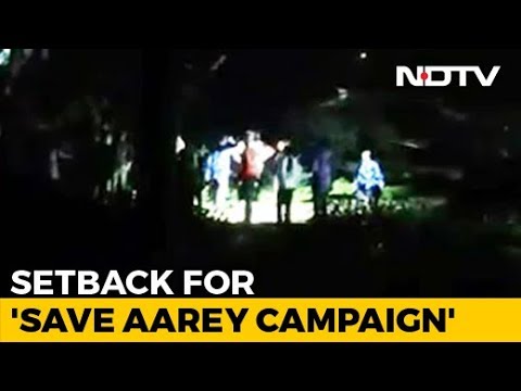 Tree Cutting Begins At Mumbai's Aarey Colony, Activists Protest