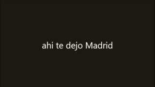 Te Dejo Madrid - Shakira (Lyrics)