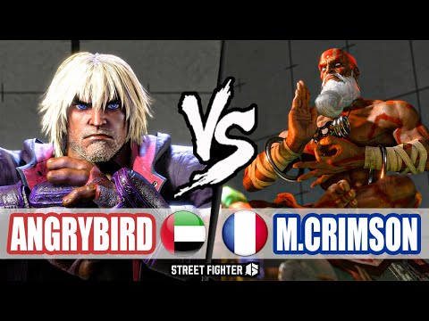 SF6 ➤ AngryBird (Ken) VS Mister Crimson (Dhalsim)【Street Fighter 6】