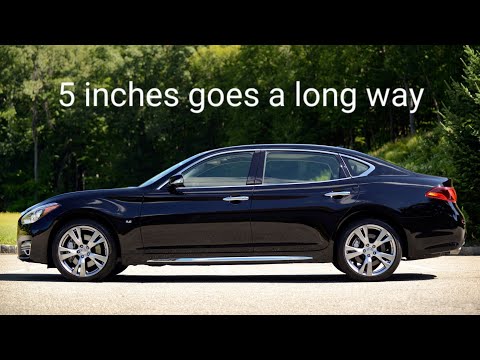 Infiniti Q70L versus Q70. Was the longer wheelbase worth the extra cost?
