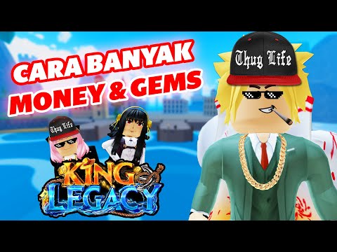 How to Get Lots of Money and Gems in King Legacy #roblox #kinglegacy