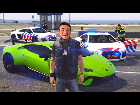 POLITIE AUDI R8 vs DON MET LAMBORGHINI PERFORMANTE! - GTA 5 Politie en boefje