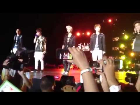 130330 EXO-M Open Arms talk 멘트 1 @ Super joint concert in Thailand  2013 엑소엠 BKK