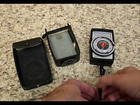 Gossen "Luna-Pro F" - Photography Light Meter - Trying It Out!