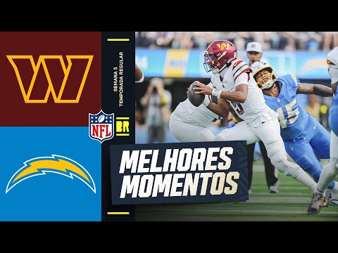 SEMANA 5 | Washington Commanders vs Los Angeles Chargers | Melhores Momentos | NFL 2025