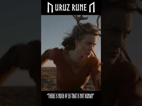 Rune Meaning Of URUZ | Norse Spirituality  #shorts