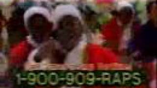 This time Santa's rapping.