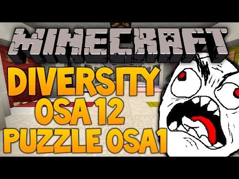 Minecraft: Diversity! Osa12 - PUZZLE TURHUUTTA!!