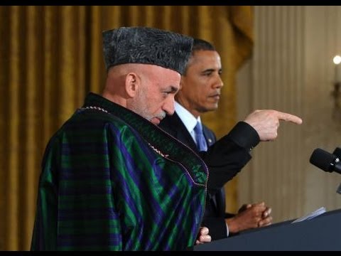 阿富汗戰爭會結束嗎？美國撤軍。奧巴馬-卡爾扎伊新聞發佈會 (Will the Afghanistan War Ever End? U.S. Withdrawal: Obama-Karzai Press Conference)