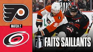 Flyers vs Hurricanes, match no 2 | 04/05/26 | Faits saillants