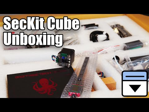 SecKit Cube CoreXY 3d Printer Build Part 1: Unboxing & Frame