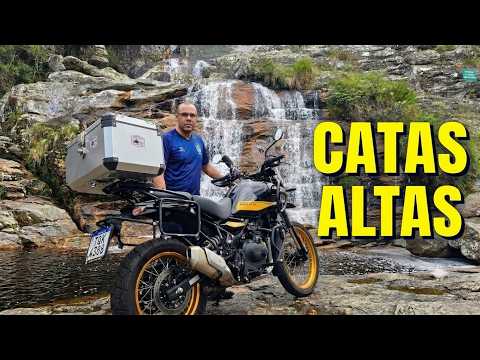 CATAS ALTAS MG - HIMALAYAN 450 VIAGEM DE MOTO DE BATE E VOLTA