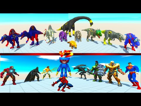 DINOSAUR PARKOUR vs Kaiju Monster vs Godzilla - ARBS