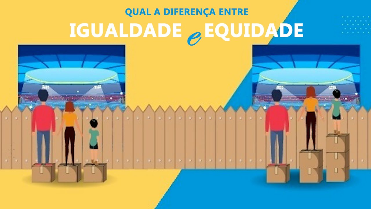 Qual a diferença entre igualdade e equidade