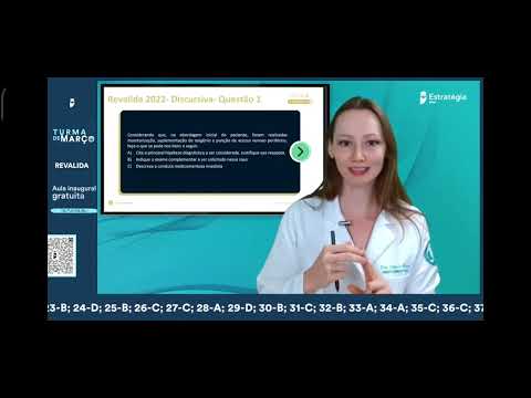 QUESTAO 01 DA PROVA DISCURSIVA DO REVALIDA INEP 2022.1