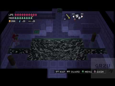 3D Dot Game Heroes Aqua Temple Kraken Boss