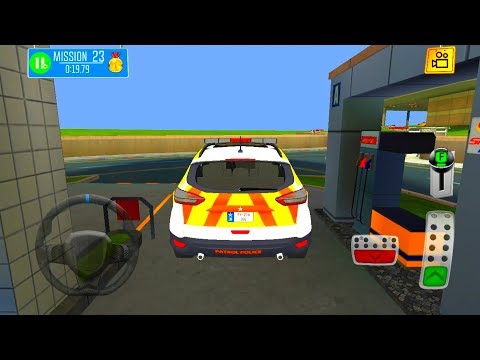 Multi Floor Garage Driver - Police Car Driving - Android Gameplay